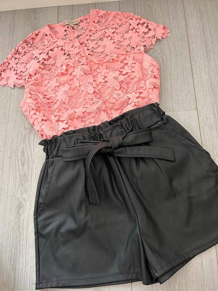 Roze kanten blouse Paul & Joe Sister NIEUW, Kleding | Dames, Blouses en Tunieken, Nieuw, Maat 36 (S), Roze, Ophalen of Verzenden