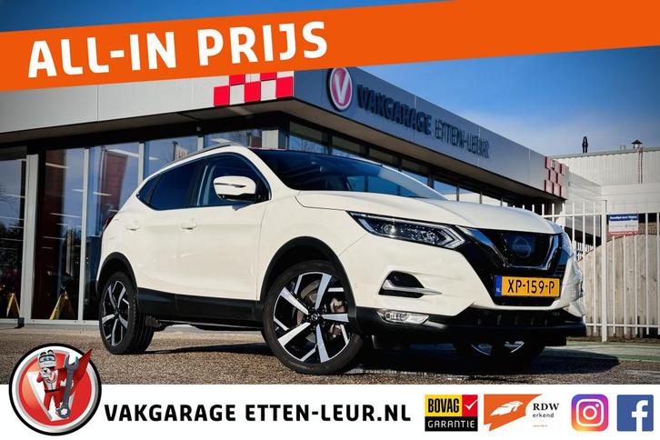 Nissan QASHQAI 1.2 Tekna | 360 CAMERA | TREKHAAK | STOELVERW, Auto's, Nissan, Bedrijf, Te koop, Qashqai, 360° camera, ABS, Airbags