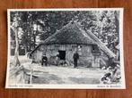 Drenthe van vroeger. Achter de boerderij. Anno 1900., Ophalen of Verzenden, 1960 tot 1980, Ongelopen, Drenthe