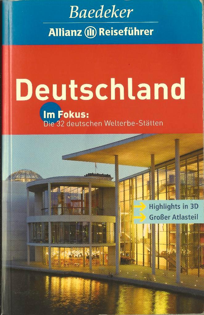 DEUTSCHLAND Reiseführer- Baedeker - Reiseziele van A bis Z, Boeken, Reisgidsen, Zo goed als nieuw, Reisgids of -boek, Europa, Overige merken
