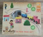 Houten treinbaan van woodlets, Kinderen en Baby's, Speelgoed | Houten speelgoed, Ophalen, Gebruikt, Overige typen