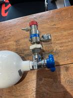 Zuurstof set met reduseerventiel, Watersport en Boten, Ophalen of Verzenden, Gebruikt, Overige typen