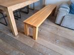 Eiken bank, Ophalen, Gebruikt, Minder dan 75 cm, 150 tot 200 cm