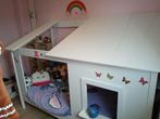 Mooi huisbed, Kinderen en Baby's, Kinderkamer | Bedden, Ophalen, 85 tot 100 cm, Zo goed als nieuw, Lattenbodem