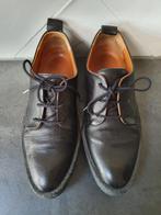 Zwarte leren Shabbies veterschoenen 38., Shabbies, Zwart, Overige typen, Ophalen of Verzenden