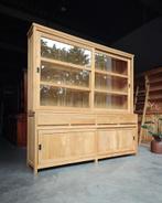 Teak Schoolkast | Buffetkast | Winkelkast Greeploos #2125, 200 cm of meer, Ophalen of Verzenden, 200 cm of meer, Teakhout