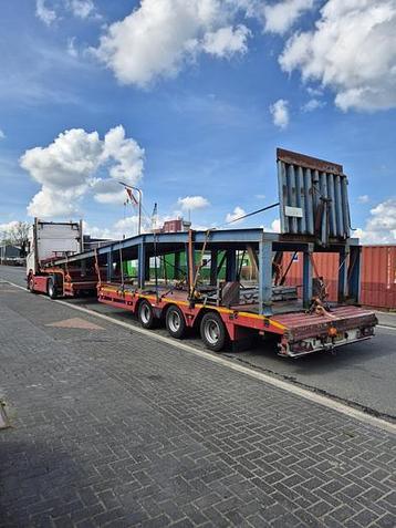 Laadbrug 7 ton laadbrug met verstelbare klep beschikbaar voor biedingen