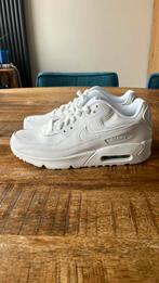 Nike Air Max 90 sneaker leer 1x gedragen wit/metallic zilver, Wit, Ophalen of Verzenden, Nike air max, Sneakers of Gympen