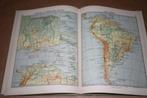 Kingatlas van de gehele aarde. 1960., Boeken, Atlassen en Landkaarten, Gelezen, Bosatlas, Ophalen of Verzenden, 1800 tot 2000