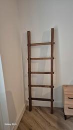 Houten ladder, Huis en Inrichting, Woonaccessoires | Spiegels, Gebruikt, Ophalen of Verzenden, Minder dan 100 cm, Rechthoekig