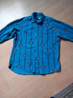 Wrangler overhemd maat XL, Kleding | Heren, Overhemden, Ophalen of Verzenden, Zo goed als nieuw, Blauw, Halswijdte 43/44 (XL)