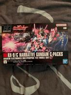 Gundam - HG – RX-9/C Narrative Gundam C-Packs, Ophalen of Verzenden, Nieuw, 1:50 of kleiner