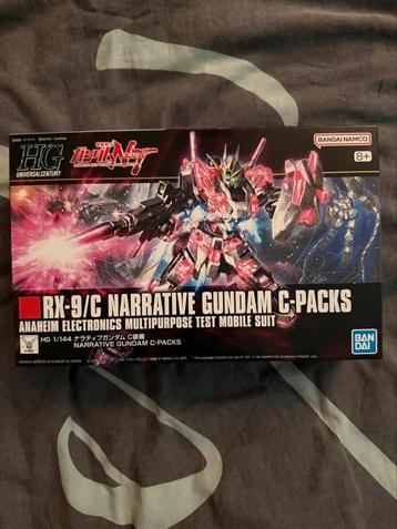 Gundam - HG – RX-9/C Narrative Gundam C-Packs beschikbaar voor biedingen