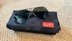 Nette Rayban Aviator Carbon Polarised zonnebril, Zonnebril, Zwart, Ophalen of Verzenden, Zo goed als nieuw