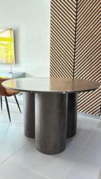 Moderne Ronde Eettafel - 130cm, Ophalen, Gebruikt, 100 tot 150 cm, Rond