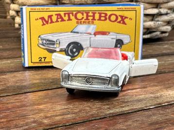 Matchbox 27 Mercedes Benz 230SL &  box