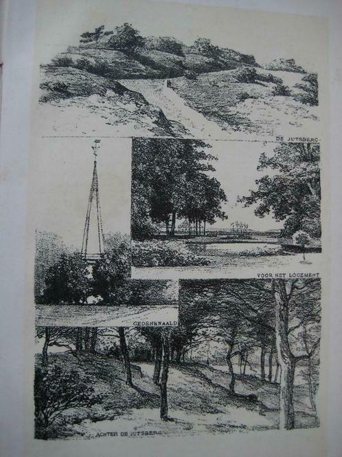 124 / Laag Soeren met de Jutsberg  Litho 1876, Antiek en Kunst, Kunst | Litho's en Zeefdrukken, Ophalen of Verzenden
