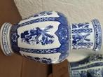 Antieke vazenset delftsblauw, arabia vinland karelia, Antiek en Kunst, Ophalen