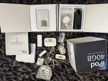 iPod classic met vele extra's o.a. itrip zender voor in auto beschikbaar voor biedingen