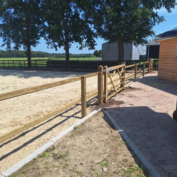 Opschroefomheining Tanalith-E - Duurzame weideafrastering, Dieren en Toebehoren, Stalling en Weidegang, Opfok, Stalling, Weidegang