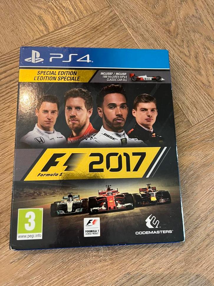 F1 2017 - Special Edition, Spelcomputers en Games, Games | Sony PlayStation 4, Zo goed als nieuw, Racen en Vliegen, 1 speler, Vanaf 3 jaar