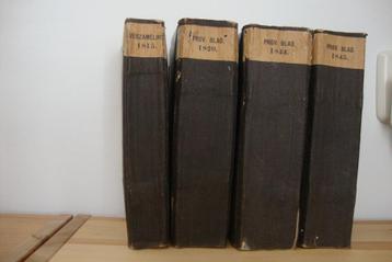 Provinciaal Blad Noord-Brabant, 1815, 1820, 1844 en 1845 beschikbaar voor biedingen