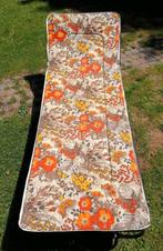 Geweldige vintage stretcher, retro ligbed, zonnebed, Ophalen of Verzenden, Zo goed als nieuw