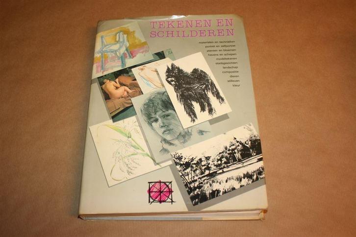 Tekenen en schilderen - Beschrijving technieken, materialen., Boeken, Hobby en Vrije tijd, Gelezen, Tekenen en Schilderen, Ophalen of Verzenden