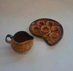 Vintage Escargot Schaaltje / Sauskannetje Boch, Keramiek, Ophalen of Verzenden, Overige stijlen, Schaal of Schalen