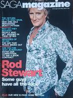 ROD STEWART SPECIAL SAGA VOL UNIEKE FOTOS EN INTERVIEW, Verzenden, Zo goed als nieuw, Damesbladen