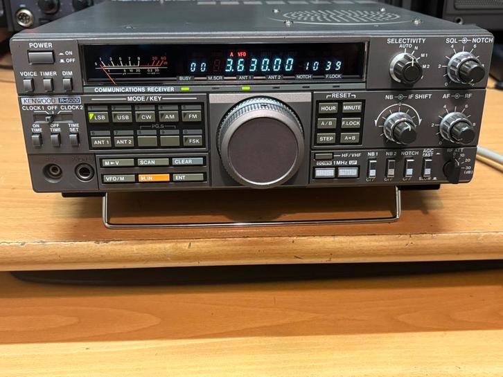 Kenwood R-5000 all mode ontvanger, Telecommunicatie, Zenders en Ontvangers, Zo goed als nieuw, Ontvanger, Ophalen of Verzenden