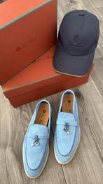 Loro Piana summer walk, Ophalen of Verzenden, Nieuw, Blauw, Sneakers of Gympen