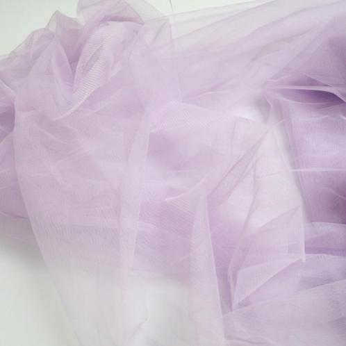 Nieuw in! 6023) 160x100cm tule lila, Hobby en Vrije tijd, Stoffen en Lappen, Nieuw, Polyester, 120 cm of meer, 30 tot 200 cm, Paars