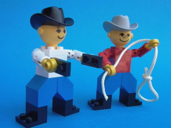 Lego Building Set with People Western Cowboys 210 Cowboys, Kinderen en Baby's, Speelgoed | Duplo en Lego, Zo goed als nieuw, Lego