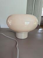 Tafel lamp zalm/beige, Huis en Inrichting, Nieuw, Ophalen of Verzenden, Glas, Modern