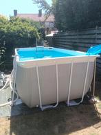 Intex 4 x 2 x 1.20 Groot Intex rechthoekig zwembad, Gebruikt, 200 tot 300 cm, Rechthoekig, Ophalen