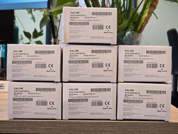 SALOM AC/DC ADAPTER EU | Nieuw | 7 Stuks beschikbaar voor biedingen