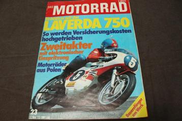 das Motorrad 17 nov 1973 Laverda 750 SF poolse motoren beschikbaar voor biedingen