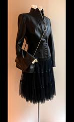 Pauw 2 tule stroken rok zwart, Maat 38/40 (M), Verzenden, Zwart, Zo goed als nieuw