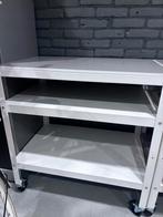 (Werk)Tafel met draaiwielen, Doe-het-zelf en Verbouw, Transportwagens, Ophalen, Zo goed als nieuw, Transportkar