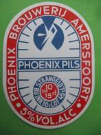 bieretiket Nederland 1-12 (2U) phoenix, Verzamelen, Ophalen of Verzenden, Nieuw, Overige typen, Overige merken