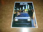 brochure Peugeot 505 modellen 1987, Nieuw, Overige merken, Ophalen of Verzenden