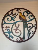 Mooie metalen wanddecoratie, Ophalen, Zo goed als nieuw