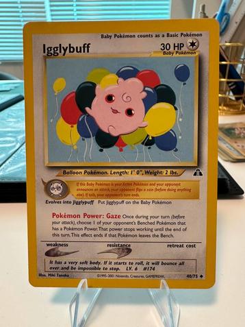 11 oude pokemon kaarten Unlimited, Neo Discovery, EN, NM. beschikbaar voor biedingen
