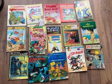 	Te koop: verschillende stripboeken. \ beschikbaar voor biedingen