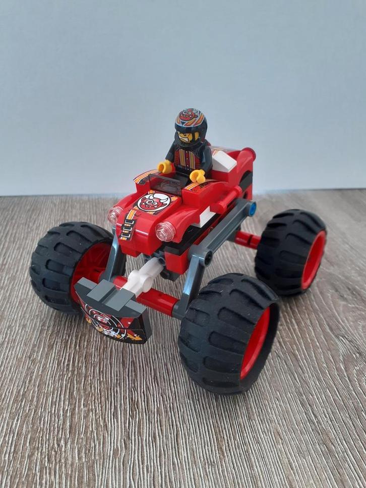 Lego Racers Monstertruck 9092, Kinderen en Baby's, Speelgoed | Duplo en Lego, Gebruikt, Lego, Complete set, Ophalen of Verzenden