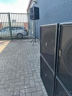 Kv2 ES set compleet, Gebruikt, 120 watt of meer, Front, Rear of Stereo speakers, Ophalen