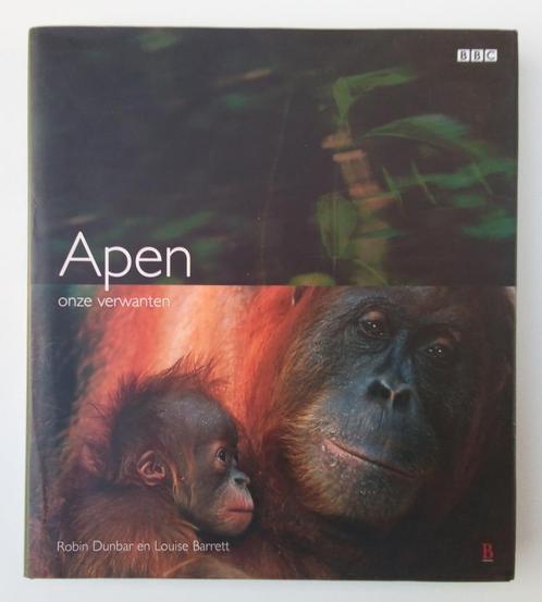 Apen Onze Verwanten - BBC - Natuur - Dierenrijk, Boeken, Dieren en Huisdieren, Zo goed als nieuw, Overige diersoorten, Ophalen of Verzenden