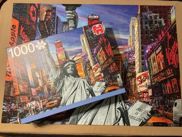 Legpuzzel New York, Jumbo 1000 stukjes beschikbaar voor biedingen