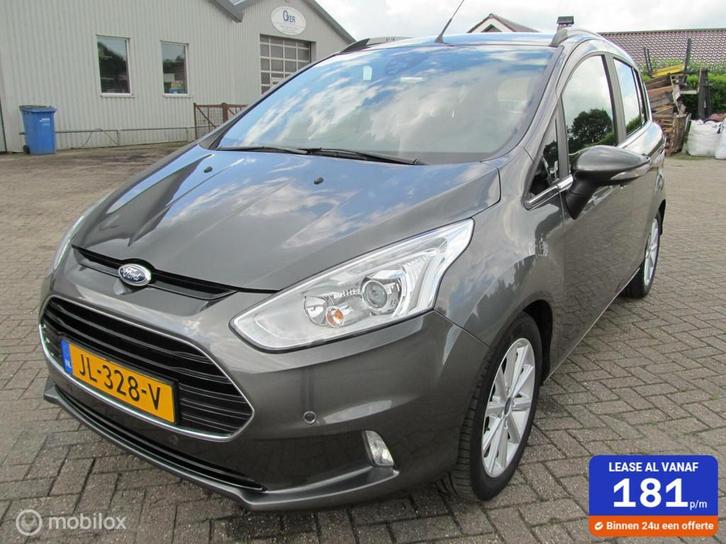 Ford B-Max 1.0 EcoBoost Titanium, origineel NL auto met NAP!, Auto's, Ford, Bedrijf, Te koop, B-Max, ABS, Achteruitrijcamera, Airbags